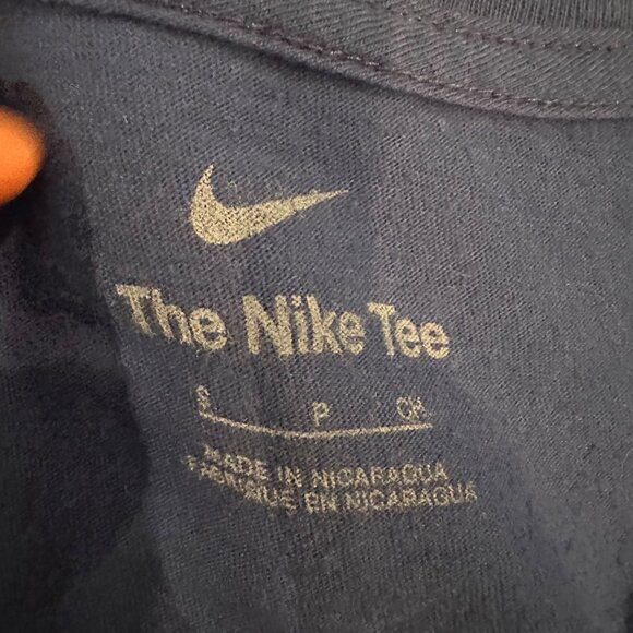 THE NIKE TEE WOMENS BLUE ATLANTA BRAVES T SHIRT SMALL - Picture 5 of 7